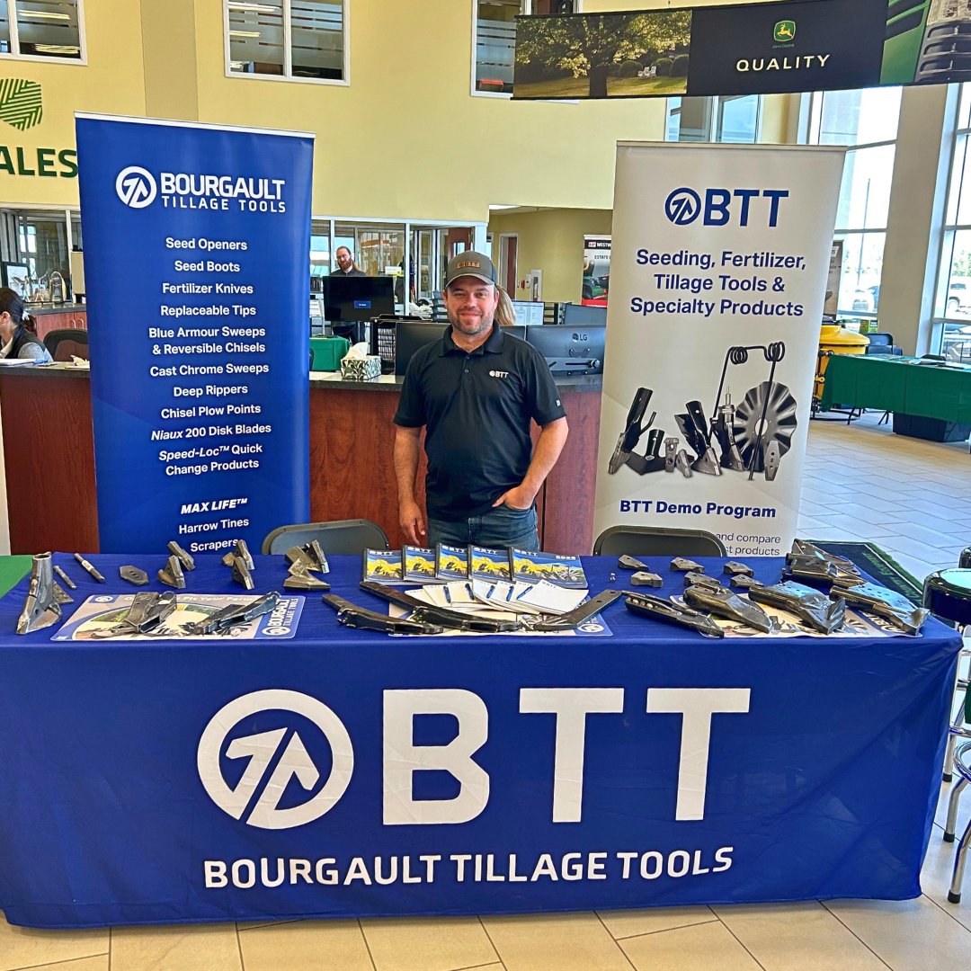 Come say hello today at South Country Equipment’s Expo in Emerald Park from 10:00-3:00! 👋 You will find Trevor, our Saskatchewan Territory Manager there ready to chat! Ask him about our Summer Sizzler program, FREE FREIGHT on orders until the end of July!

 Let us know how your