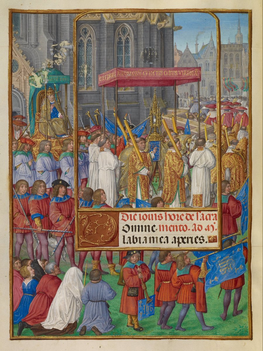 🙏🏻 « Accordez, nous vous en prions Seigneur, à votre Église les dons de l’unité et de la paix, mystiquement signifiés par l’offrande de ces présents. » (Secrète de la messe du jour de la Fête-Dieu)

🔥 En cette Fête-Dieu, rendons grâce pour la présence réelle du Christ et adorons