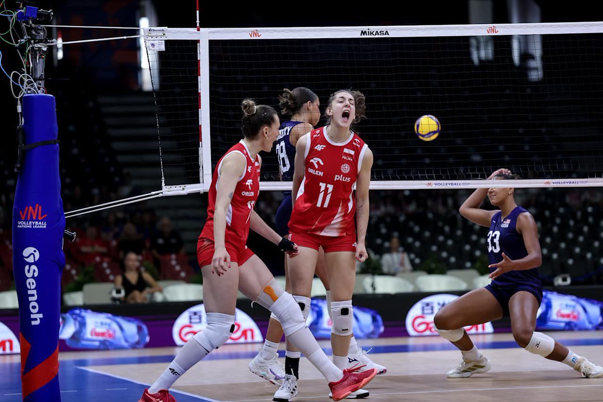Volleytrails (@volleytrails) on Twitter photo JUST IN: 🇵🇱 Poland secured their fifth win (5-1) in #VNL2025 after overcoming 🇺🇸 USA (2-4) in four sets: 20-25, 25-20, 25-17, 25-18. #Volleyball
📸 <a href="/volleyballworld/">Volleyball World</a> JUST IN: 🇵🇱 Poland secured their fifth win (5-1) in #VNL2025 after overcoming 🇺🇸 USA (2-4) in four sets: 20-25, 25-20, 25-17, 25-18. #Volleyball
📸 <a href="/volleyballworld/">Volleyball World</a>