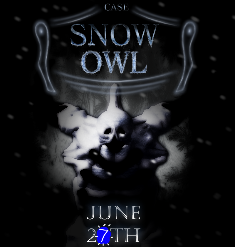 Hey y'all
Really sorry for this but it's being pushed back to next week on the 27th

I watched over the Episodes with some friends and they pointed out some obv animation errors that I had some how missed 

I'm really sorry but I want to fix these bad 💔

#CaseSnowOwl #Artelurr