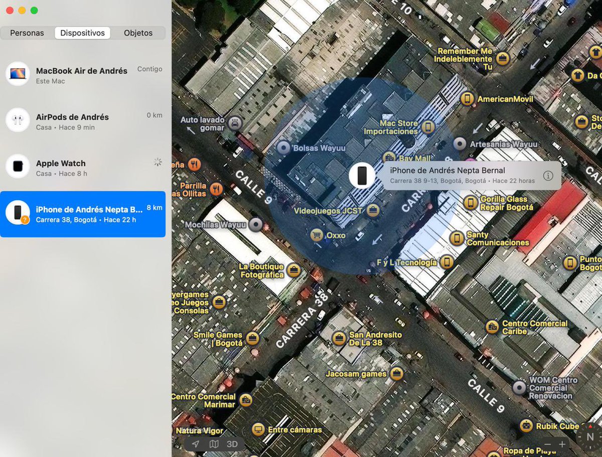 SamirBedoya's tweet image. Este es el San Andresito de la 38 en Bogotá. Un ciudadano, víctima de hurto, rastreó su celular y lo ubicó en este punto. Recurrentemente recibimos denuncias similares y lo vemos en las noticias: muchos celulares robados terminan en estos lugares. El @PartidoMIRA radicó un…