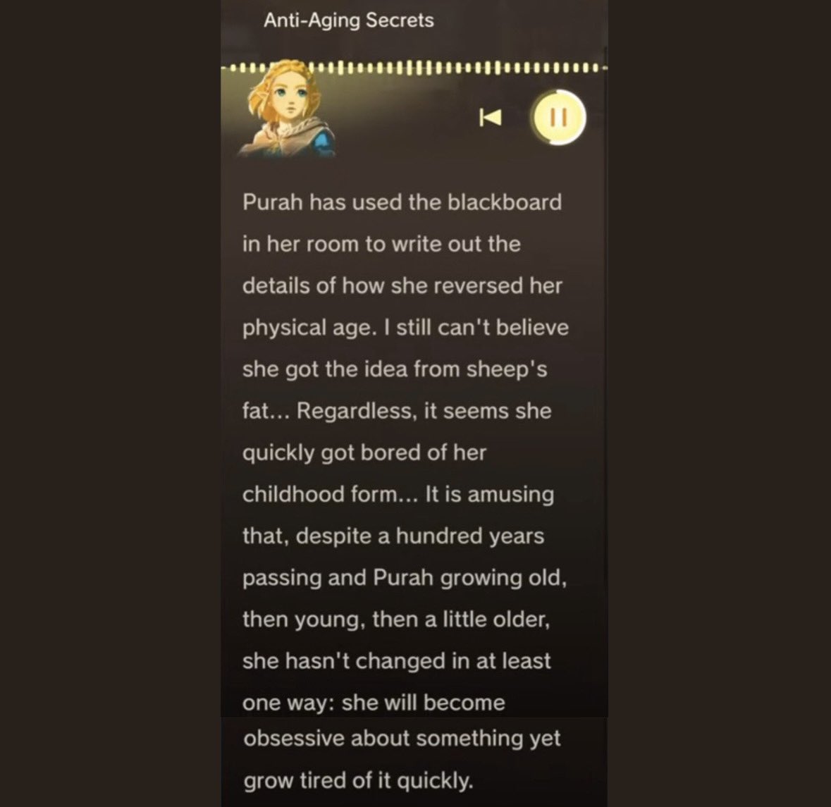 it's also so amusing how purah got bored of her childhood form so quickly