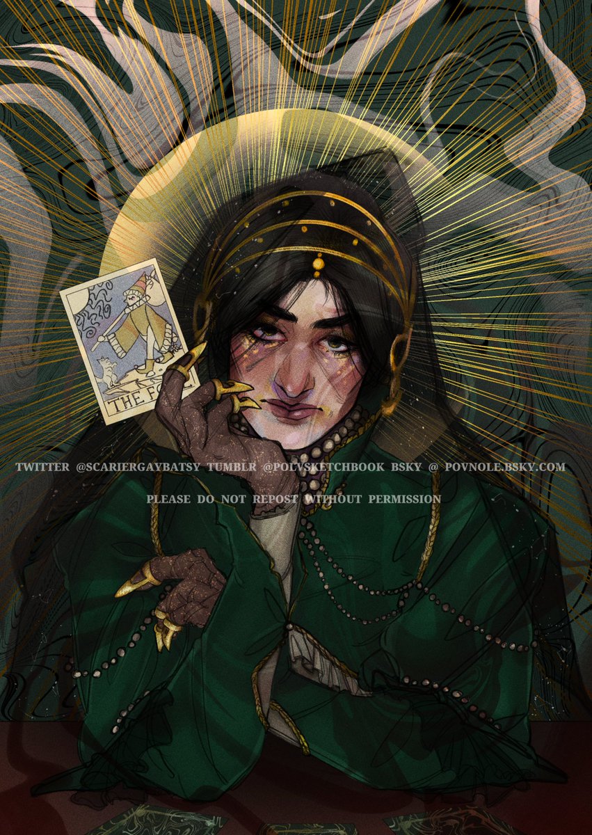 scariergaybatsy's tweet photo. Madame Samira 🪽 #TheThaumaturge https://t.co/5cW3MY6thU