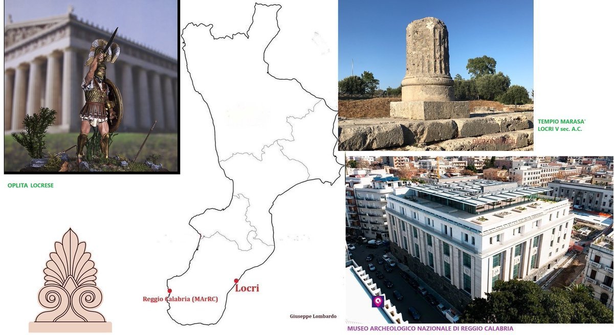 Reperti simbolo del MArRC: Cavaliere di Marafioti a cavallo sulla sfinge in argilla (V sec. a.C.), è un acroterio elemento architettonico decorativo posto agli angoli del frontone del tempio dorico di Casa Marafioti nell'antica Locri.
#Calabria #art #beauty #ancient #Heritage