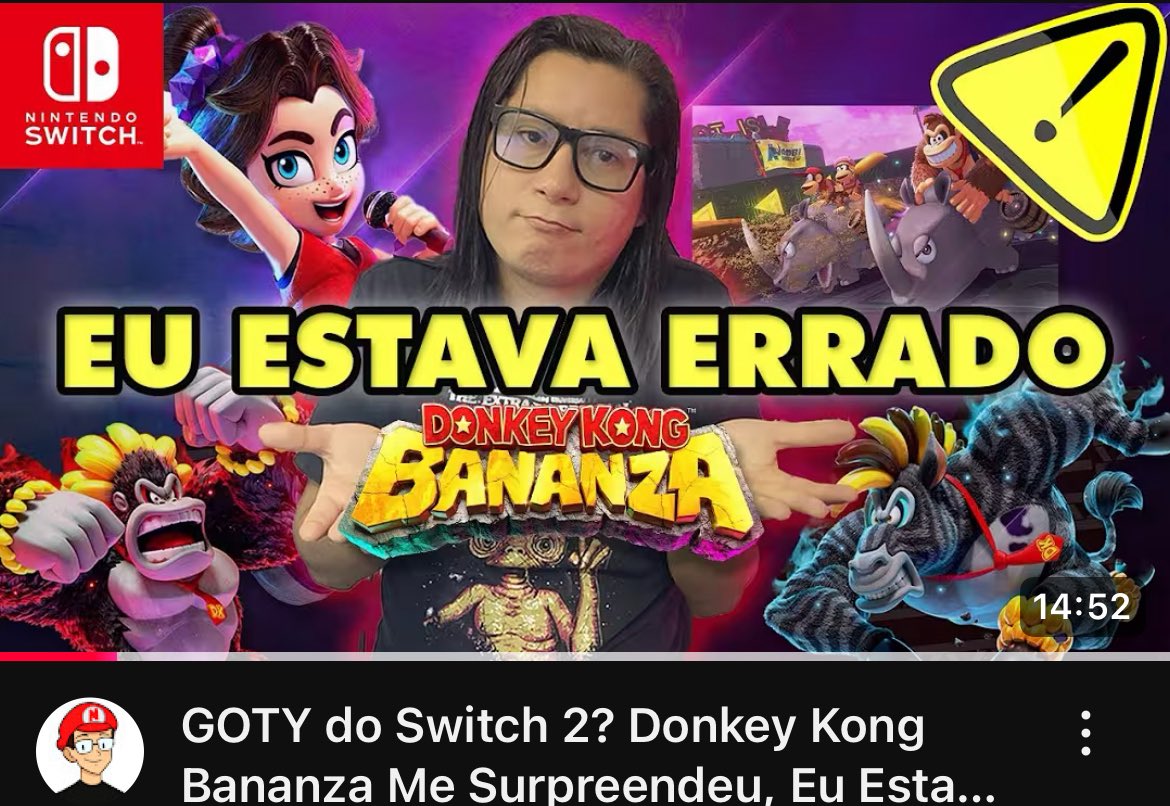 supernintendist's tweet photo. A maior ironia de 2025 eh q esse canal virou o bate papo Nintendo 2. https://t.co/MUm9DYnBJ9