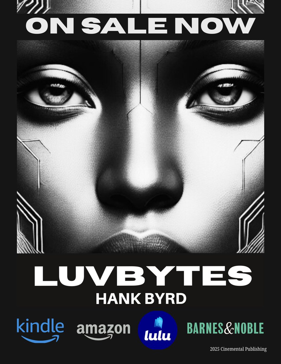 Happy Juneteenth! ✊🏾 Support Black-owned businesses today and every day.

Grab a copy of LuvBytes—a bold blend of sci-fi, horror, and fantasy rooted in Black love and imagination. Because we deserve to see ourselves in every genre.

#Juneteenth #LuvBytes #BuyBlack