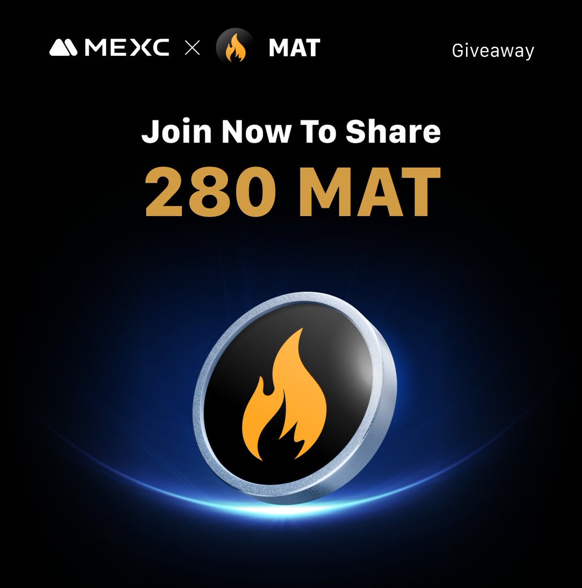 #MEXC x Matchain Slogan Contest

📝 Create a catchy slogan for $MAT and WIN rewards!

👉 How to Join:
1️⃣ Follow <a href="/MEXC_Listings/">MEXC_Listings</a>, <a href="/MEXC_Official/">MEXC</a> and @<a href="/matchain_io/">Matchain</a>
2️⃣ Reply with your best $MAT slogan
3️⃣ Leave your MEXC UID and tag #MEXC in the comment

💰 Reward: 30 Lucky Winners