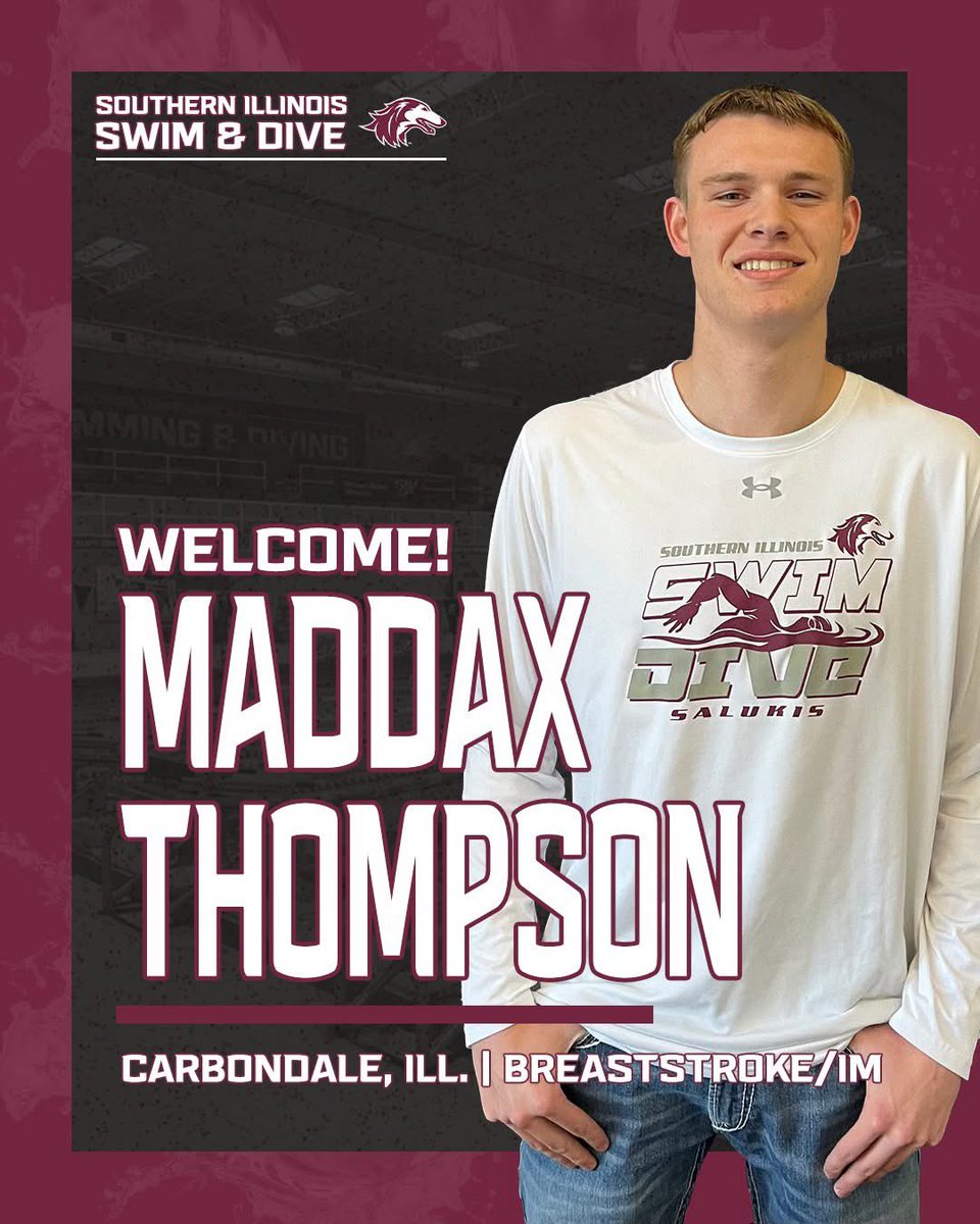 How about we get back to welcoming some newcomers for the 2025-26 season?

Maddox Thompson is staying in his hometown to join the Salukis!

#Salukis