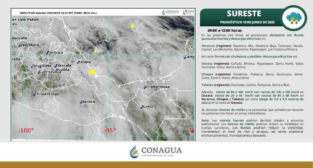 🌪️ ¡Atención, paisanas y paisanos!
Ante la llegada del huracán Erick, es fundamental mantener la calma, estar informados y seguir todas las indicaciones de Protección Civil.

✅ Tomen las precauciones necesarias
✅ Resguarden a sus familias
✅ Preparen una mochila de emergencia