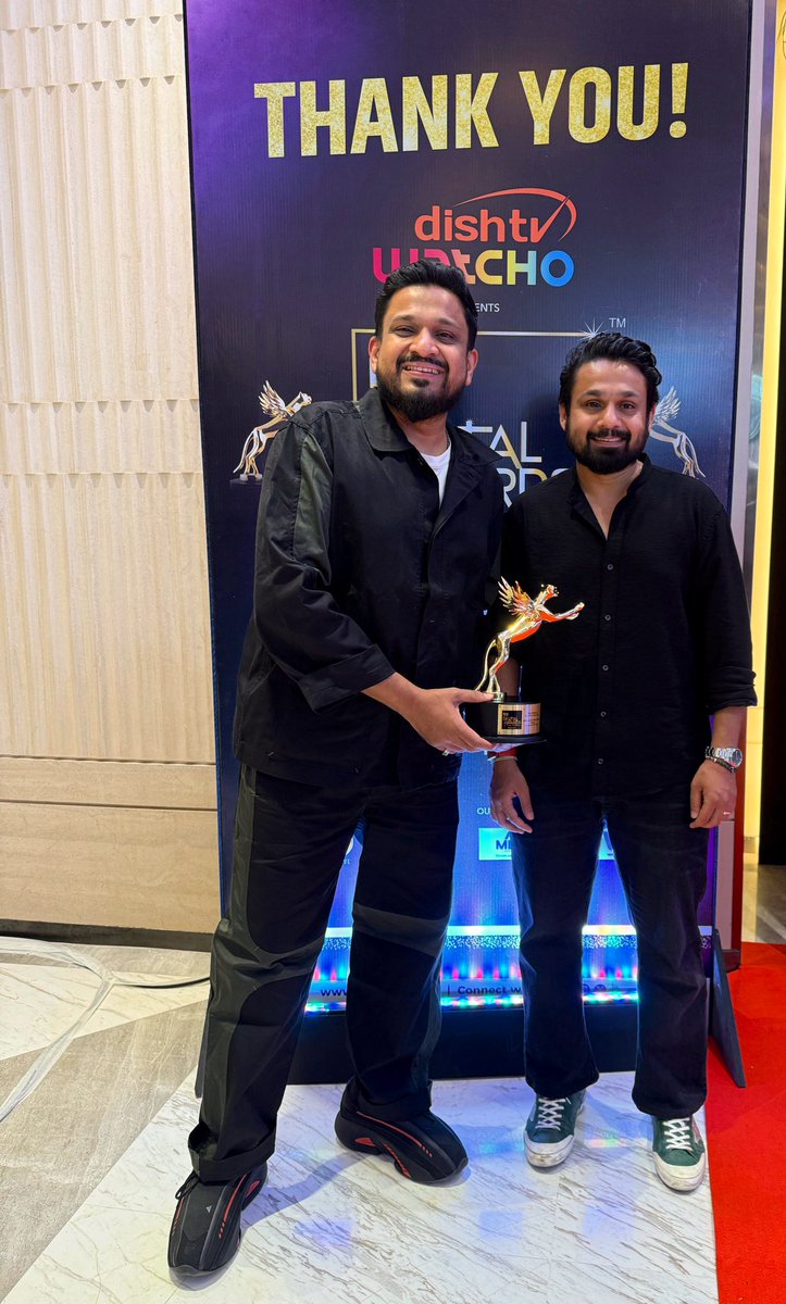 Abbas Dalal (@abbasazizdalal) on Twitter photo Thank you <a href="/iwmbuzz/">IWMBuzz</a> for this honour with my brother <a href="/hussainthelal/">Hussain Dalal</a>
For MOHREY on <a href="/amazonMXPlayer/">Amazon MX Player</a> Thank you <a href="/iwmbuzz/">IWMBuzz</a> for this honour with my brother <a href="/hussainthelal/">Hussain Dalal</a>
For MOHREY on <a href="/amazonMXPlayer/">Amazon MX Player</a>