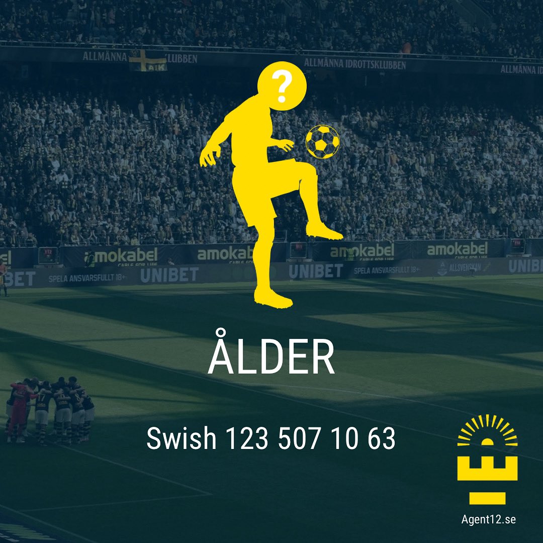 500 000 kr insamlat – första delmålet är nått! Den "Agent12-spelare" klubben har stort intresse för är 17 år gammal.

Nästa delmål är 700 000 kr. 
Swish: 123 507 10 63
clubs.clubmate.se/agent12/

📸 Andy Liffner