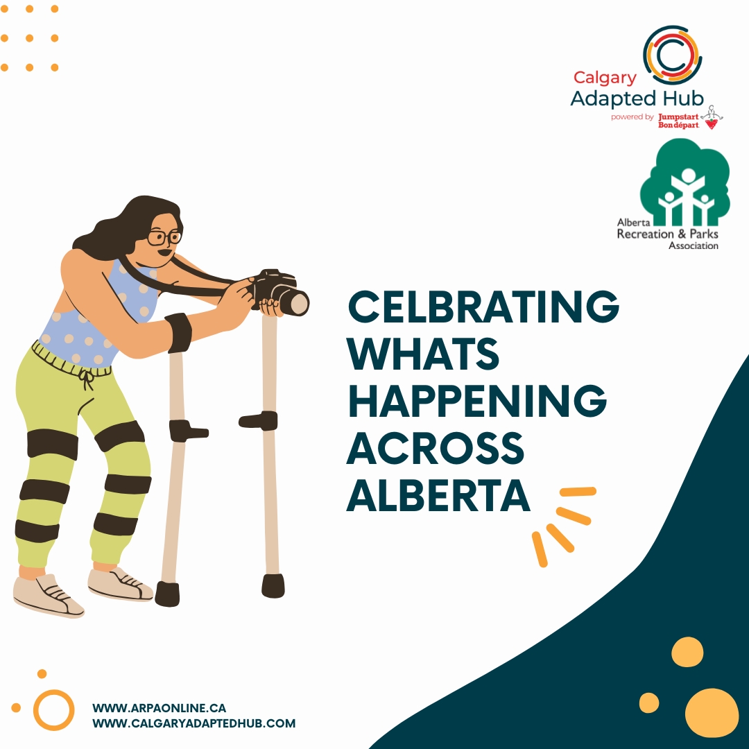🧡 DAY 4 | INCLUSIVE RECREATION WEEK 🧡

We’re celebrating what’s happening across Alberta — and it’s awesome. 🎉

From Lethbridge to Fort McMurray, communities across Alberta are creating inclusive, welcoming spaces where everyone can thrive through recreation.