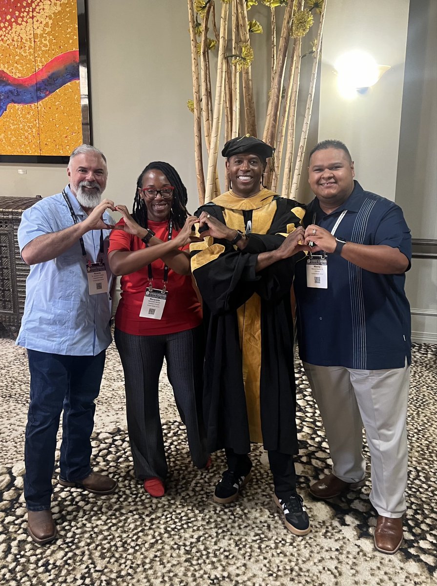 Good morning, <a href="/IrvingISD/">Irving ISD</a> !  Second day <a href="/TASSP1/">TASSP</a> Summer Conference with <a href="/Manny_Espino/">Manny Espino</a> and <a href="/Mar_McGee/">Marquette McGee</a>. <a href="/docspeaks/">Dr. Adolph Doc Brown|Psychologist + Thought Leader</a> Dr. Brown was amazing and brings the energy while educating not presenting. "We have to start with our I before we get to our why." #TASSP2025 #whateverittakes