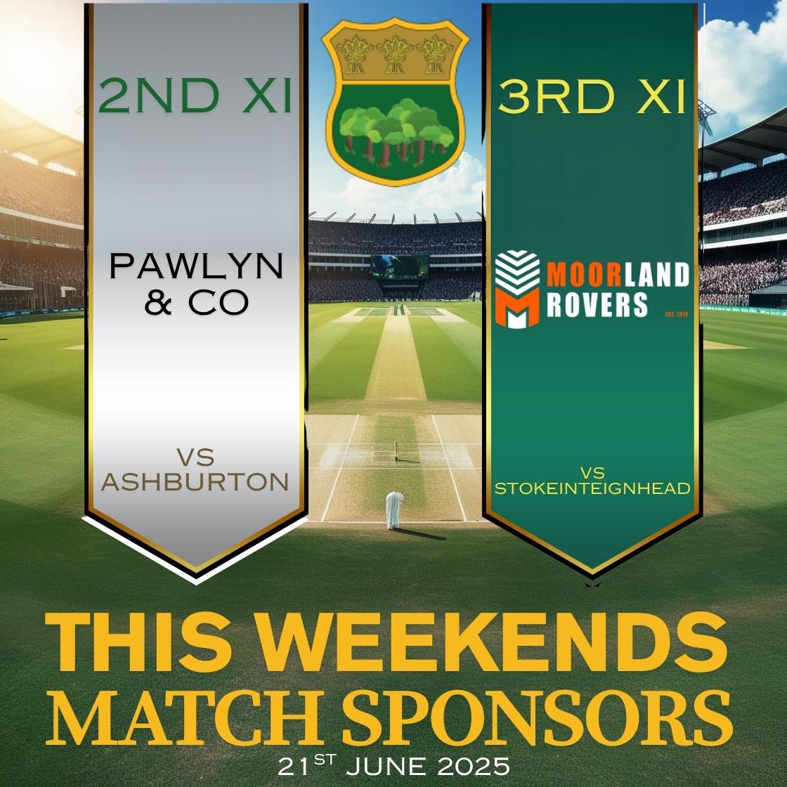 Cornwood Cricket Club (@cornwoodcc) on Twitter photo Another round of fixtures means another round of match sponsors! Big thanks as always for your support!
2nd XI: Pawlyn & Co
3rd XI: Moorland Rovers
<a href="/PLsportsnews/">PlymouthSportsNews</a> <a href="/swsportsnews/">South West Sports News</a> Another round of fixtures means another round of match sponsors! Big thanks as always for your support!
2nd XI: Pawlyn & Co
3rd XI: Moorland Rovers
<a href="/PLsportsnews/">PlymouthSportsNews</a> <a href="/swsportsnews/">South West Sports News</a>