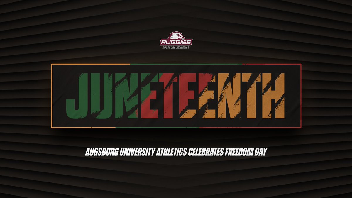 We celebrate #Juneteenth today. We commemorate and commit to building a future of freedom and equality for all.  #AuggiePride

“The truth is, none of us can be free until everybody is free.” – Dr. Maya Angelou