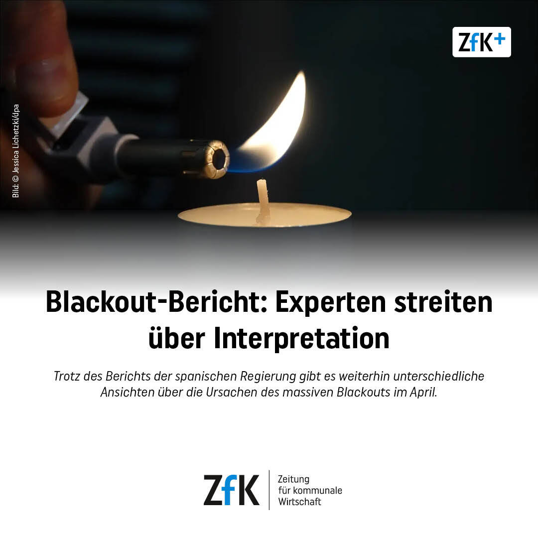 ZfK_de's tweet image. War das Problem im spanischen Netz Überspannung, fehlende Trägheit oder beides? Experten und Regierung sowie Netzbetreiber REE streiten über die Blackout-Folgen.

Mehr dazu hier mit ZfK+ : eu1.hubs.ly/H0l7bR90

#Stromnetz #Spanien #Blackout #Energieversorgung #Netzstabilität