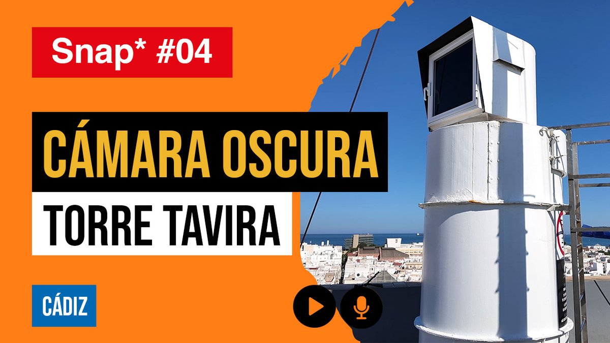 Nuevo capítulo de SNAP, la webserie sobre fotografía. Viajamos a Cádiz para subir hasta la Torre Tavira y descubrir su cámara oscura, un dispositivo óptico que proyecta en tiempo real la imagen de la ciudad. Ya puedes ver el episodio completo en YouTube 👉 youtube.com/watch?v=RSPyKs…