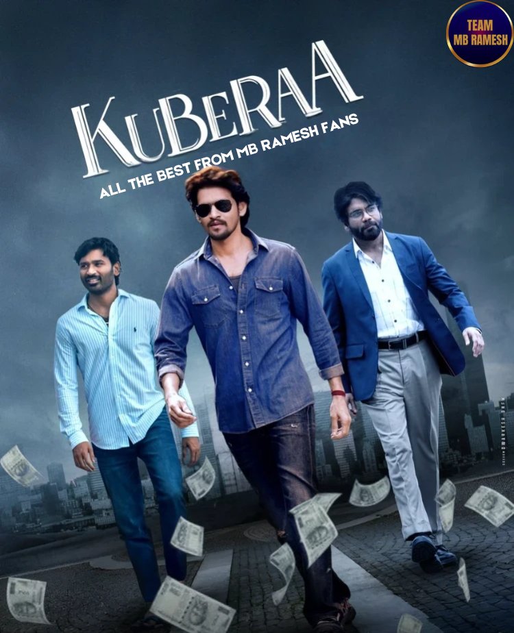 TeamMBRamesh's tweet photo. Wishing blockbuster success to #Kuberaa for King @iamnagarjuna garu, @dhanushkraja sir, and @iamRashmika 🤙😘 

all the love from Superstar fan @Mbramesh_4005 Fans

#MBRamesh🍻 https://t.co/bRD5Qv05uJ
