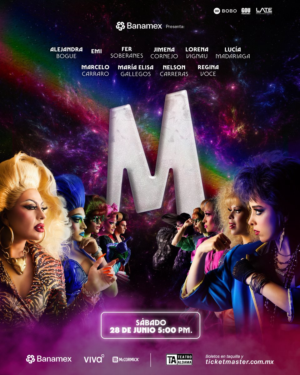Oficialmentiras's tweet photo. ¡Hoy hay 2x1 en @Ticketmaster_Me! Te esperamos en #Mentiras. 😍🎶
#MentirasElMusical 2x1: https://t.co/0VBYlmhpBk
#MentiDrags 2x1: https://t.co/U2rKMIz7OU
#MParty SOBREVIVIRÉ (Concierto): https://t.co/b6IUrzx3yI https://t.co/VkoBufWO5f