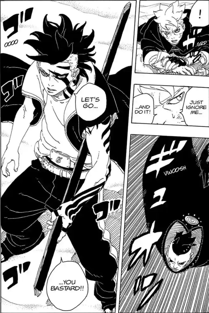 You can't deny, kawaki's got some of the coolest panels ever
Them teaming up, I waited for this.