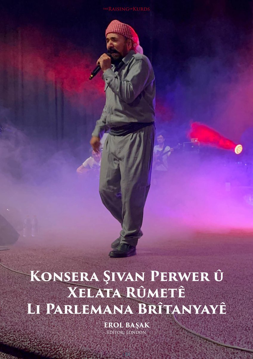 RaisingKurds's tweet photo. Ji Hejmara 6an A The Raising of Kurds
KONSERA ŞIVAN PERWER Û XELATA RÛMETÊ LI PARLEMANA BRÎTANYAYÊ
@sivanperwer_1 @KurdishOrg
📍https://t.co/bufApHMf2u
#şivanperwer #kurdishsinger #kurdishlegend #50year #composer #singer #poem #magazine #kurdish #london https://t.co/v5xj1kyr7s