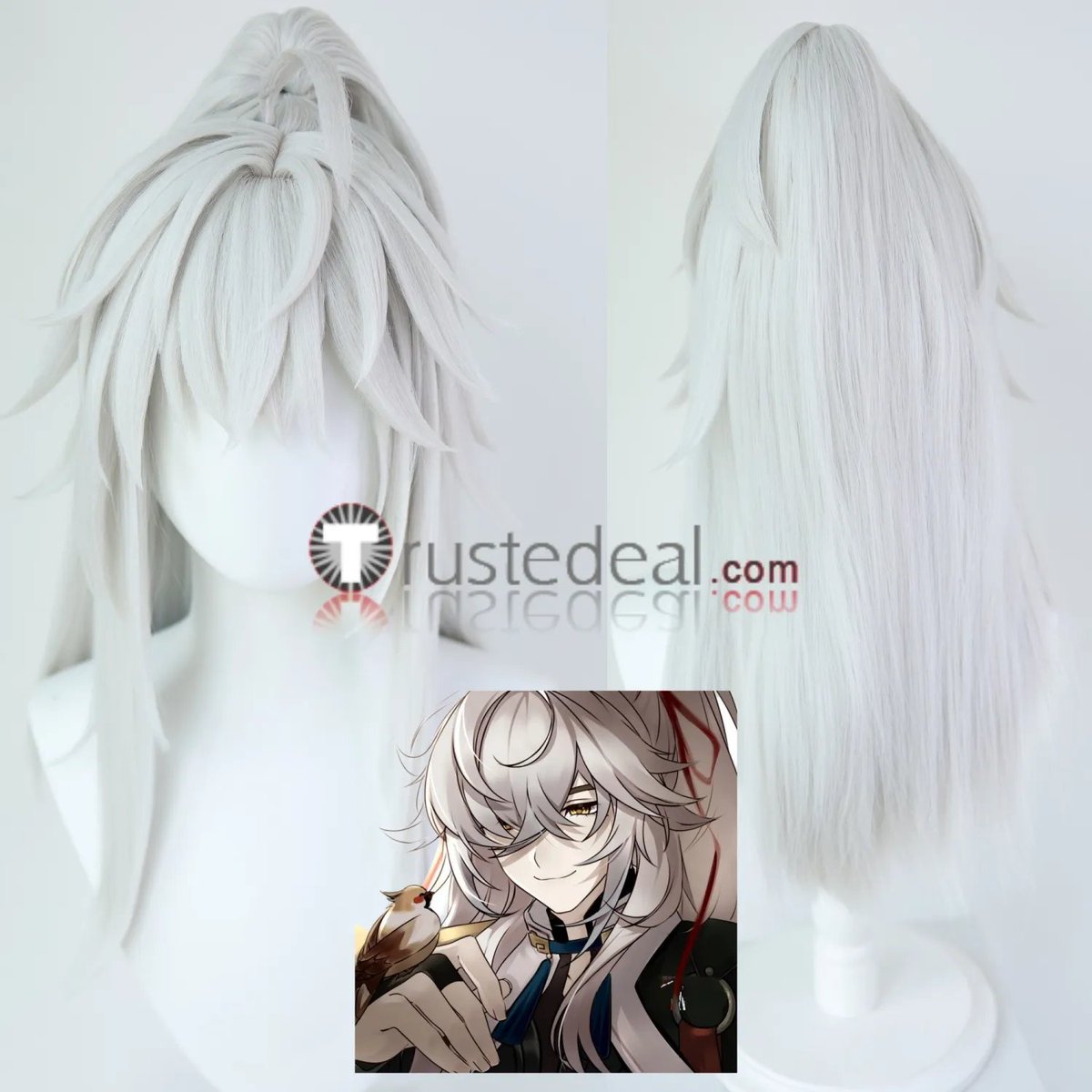 Trustedealcos's tweet image. 😊⭐️Honkai Star Rail #HSR Jing Yuan Pre-styled Silver #Ponytail #Cosplay Wig available #Trustedeal
Shopping link-&amp;gt;trustedeal.com/Honkai-Star-Ra…
#HonkaiStarRail #honkaistarrailcosplay #hsrcosplay #jingyuan #ponytailwig #cosplaying #worldwideshipping