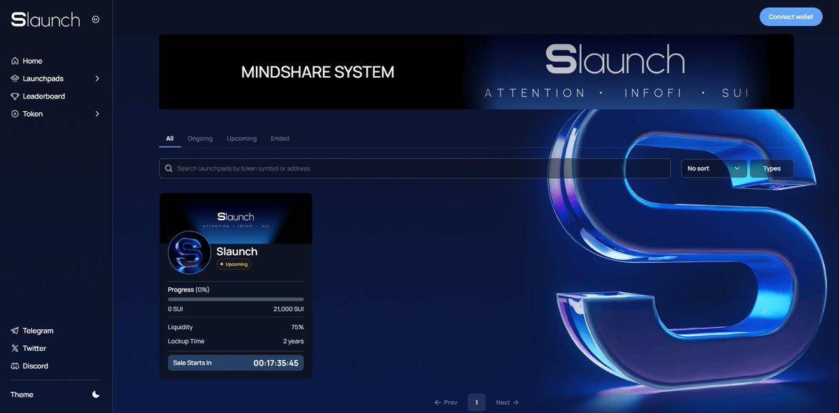 🚨 TOMORROW!

We’re gearing up for the first launch on Slaunch — are you in?

🔗 Explore the launch lineup now  → slaunch.xyz/app

👀 Starting today, you can view all upcoming launches on the site.
🧠 Mindshare System &amp; Leaderboard are being set up — launching very soon.