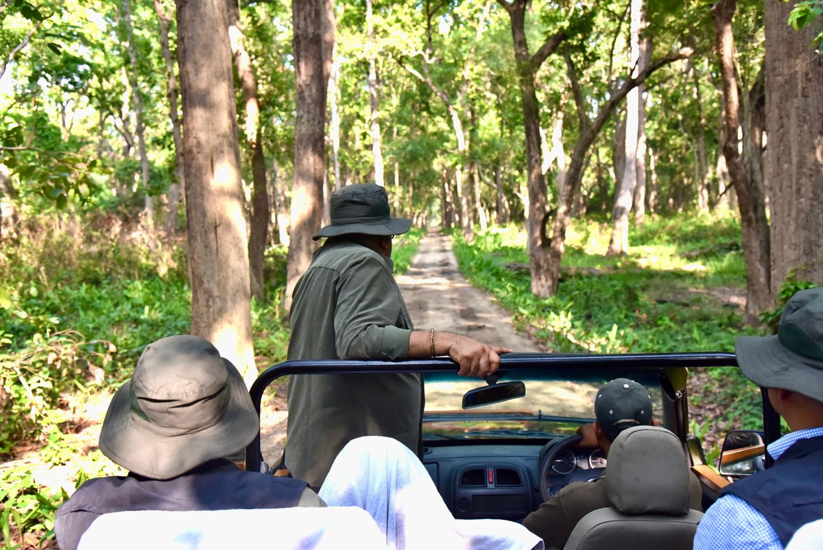 Dudhwa is a beautiful mosaic of woodlands, grasslands and wetlands. It has myriad floral and faunal diversity including tiger, rhino and elephant. 

Visited the forest area along with officials of forest department and discussed the management issues and mitigation measures to