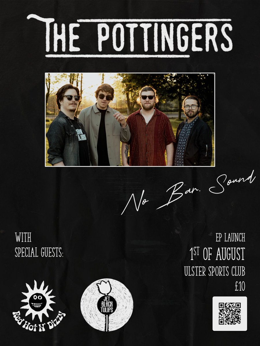 GET YOUR TICKETS TO OUR EP LAUNCH X
#livemusic #belfast #ireland #indieireland #NewMusic
eventbrite.com/e/the-pottinge…