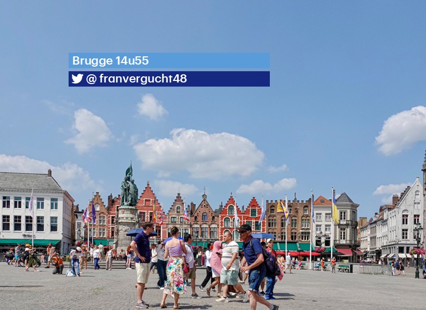 Enkele onschuldige stapelwolkjes hinderden de zon nauwelijks. De verwachte maxima van 27°C werden dan ook op veel plaatsen in het binnenland bereikt. Aan zee noteren we maxima van slechts 21°C. Vannacht is het helder en koelt het af tot 13°C.
buienradar.be/belgie/weerber…