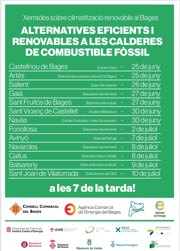 @renovemnos (@renovemnos) on Twitter photo La teva caldera és vella i l'has de renovar? Estàs a punt de rehabilitar o construir? Aquesta xerrada t'interessa i també has de llegir aquest article:
renovemnos.cat/comenca-lelimi…
<a href="/consellbages/">Consell Comarcal del Bages</a> La teva caldera és vella i l'has de renovar? Estàs a punt de rehabilitar o construir? Aquesta xerrada t'interessa i també has de llegir aquest article:
renovemnos.cat/comenca-lelimi…
<a href="/consellbages/">Consell Comarcal del Bages</a>
