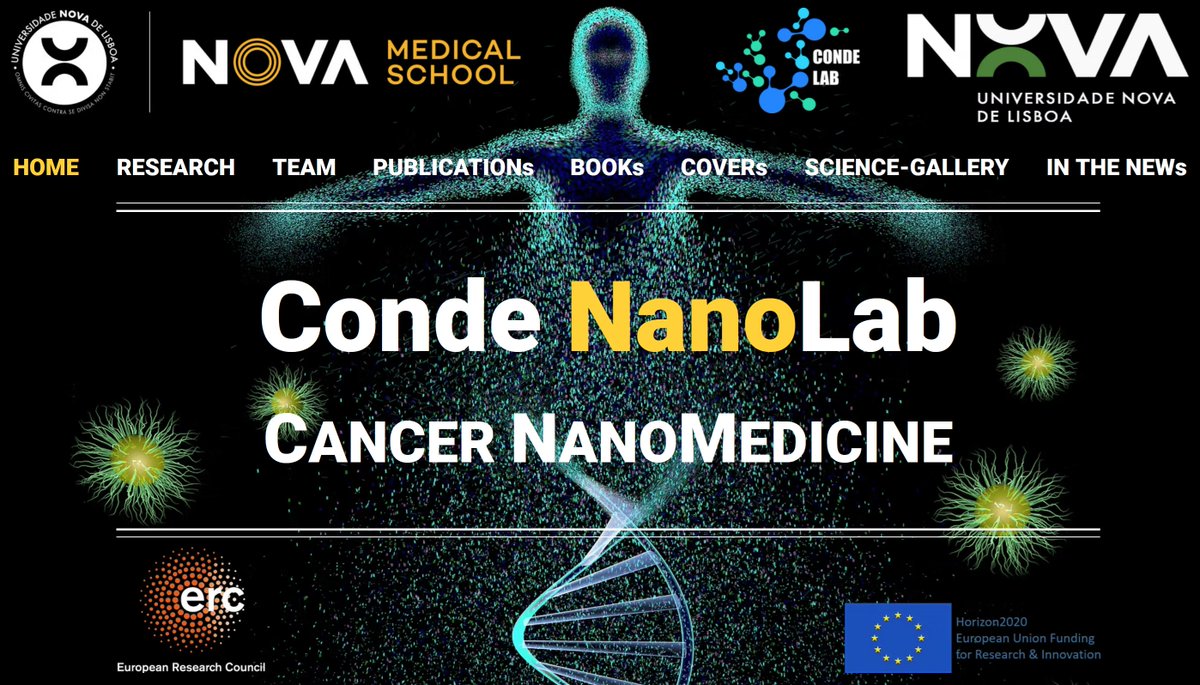 CNanolab's tweet image. Thrilled to share that I've been promoted to Full Professor of #PrecisionMedicine @nova_medschool. Huge thanks to my incredible lab members and collaborators, this is a shared achievement. Grateful for your support.🔬 Check out what we're building: conde-nanolab.com