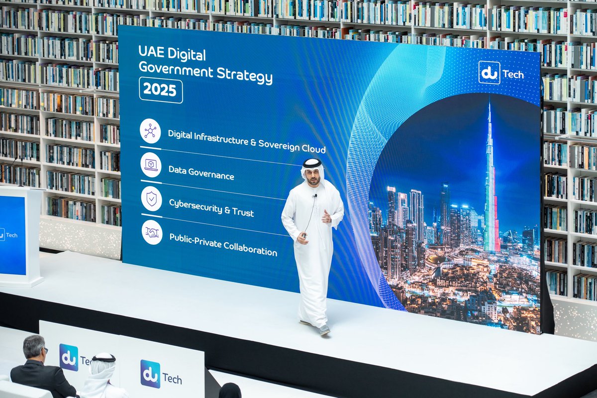 An exclusive C-suite gathering where tech leaders came together to explore the future of cloud, compliance, and innovation in the UAE.
 
From sovereign cloud infrastructure and regulatory alignment to the evolving AI opportunity — the sessions were led by Jasim Al Awadi, Chief