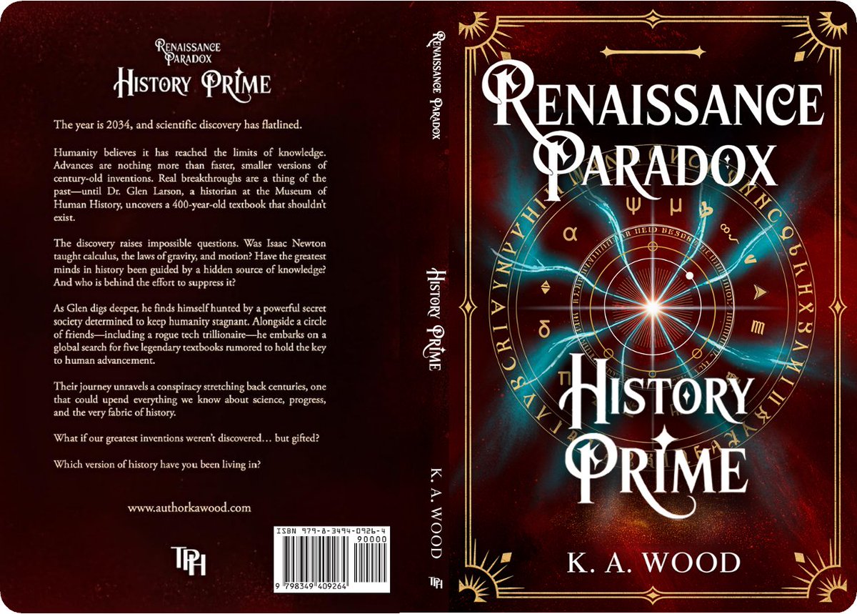 KenWoodOnTech's tweet image. Renaissance Paradox: Book 1 - History` Prime
Available June 22, 2025
I can't wait for you to read it.
a.co/d/04fg7Kn