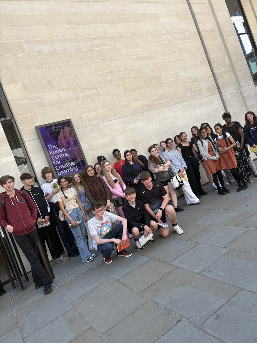 Handsworth Grange (@hgcsc) on Twitter photo We had the absolutely pleasure of taking 39 Y10 Art students to London, yesterday, to visit The National Gallery and <a href="/NPGLondon/">National Portrait Gallery</a> . The students’ behaviour was exemplary - they did us proud! 💪🏼 🎨 🖼️
Team HG! We had the absolutely pleasure of taking 39 Y10 Art students to London, yesterday, to visit The National Gallery and <a href="/NPGLondon/">National Portrait Gallery</a> . The students’ behaviour was exemplary - they did us proud! 💪🏼 🎨 🖼️
Team HG!