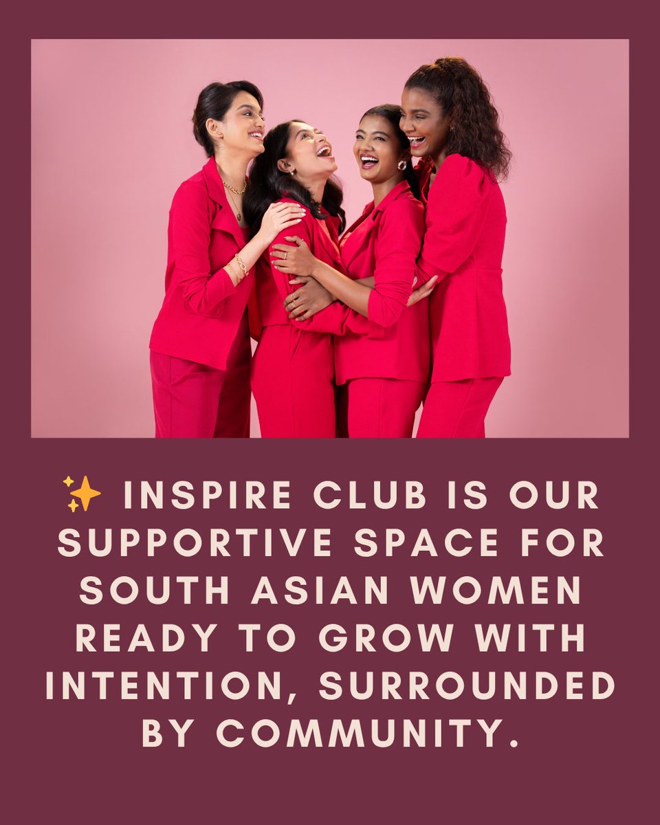 Because growth doesn’t have to be lonely.

Because you’re done shrinking.

Because it’s your time now.

And you don’t have to do it alone.

Inspire Club isn’t for everyone.
But if you’ve been waiting for a sign?

This is it.

Let’s rise, sis. 🔥

hub.asianwomenmeanbusiness.com