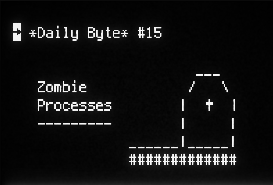 zuhaitz_dev's tweet image. #DailyByte #15:  Zombie processes - when programs refuse to die properly

Let’s dive into one of the weirdest phenomena in operating systems: A process that’s “dead”… but still here. 👇