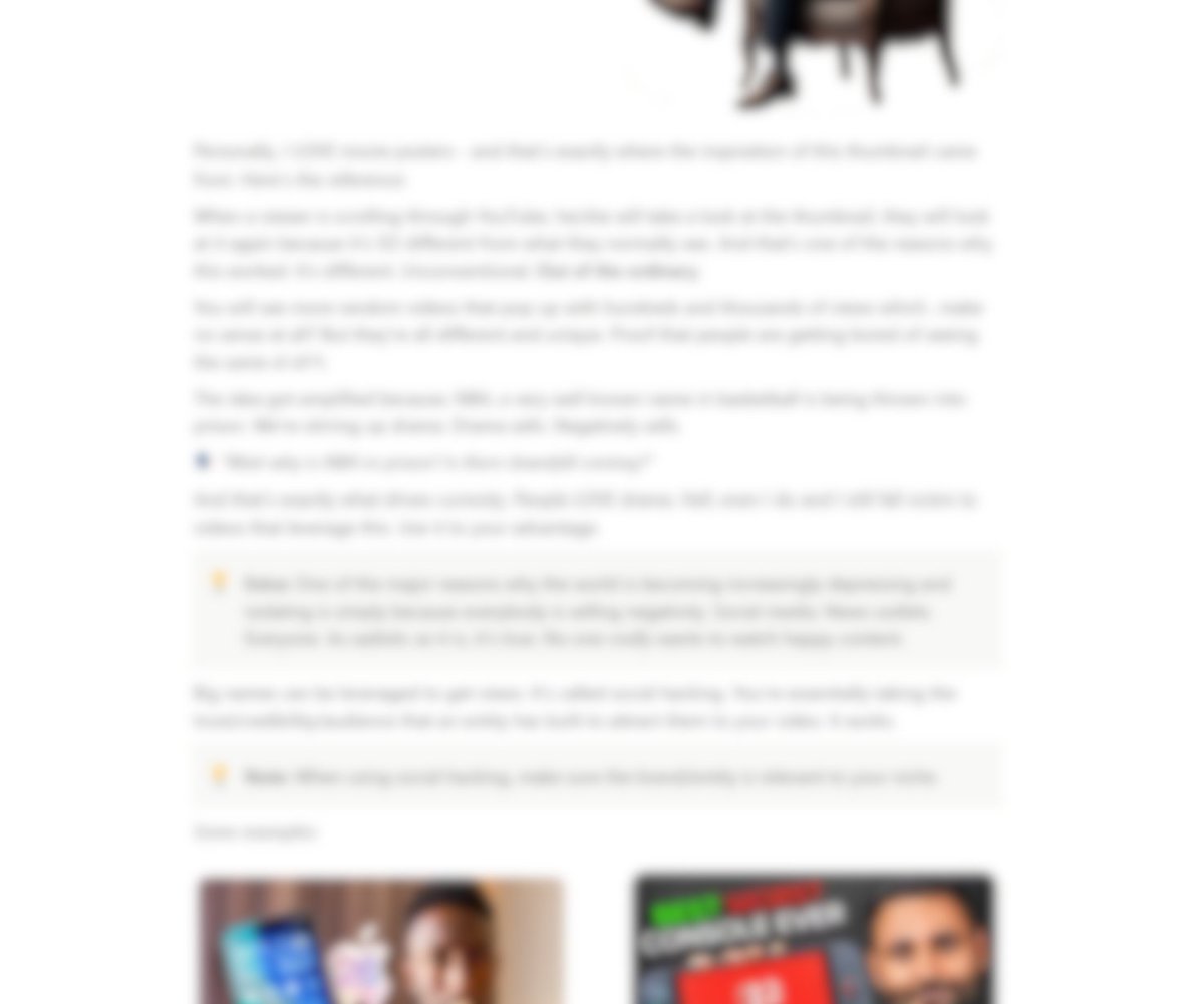 Just dropped a full guide on how to create an outlier thumbnail from scratch. 

Without copying anyone.

Available for the next 48 hours only.

Like and reply "Basketball" to get it (make sure you're following).