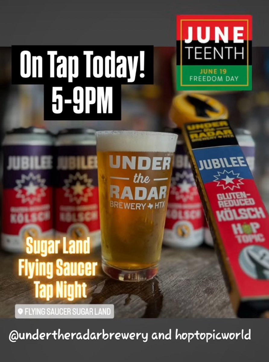 Open 3-10pm this Juneteenth holiday!