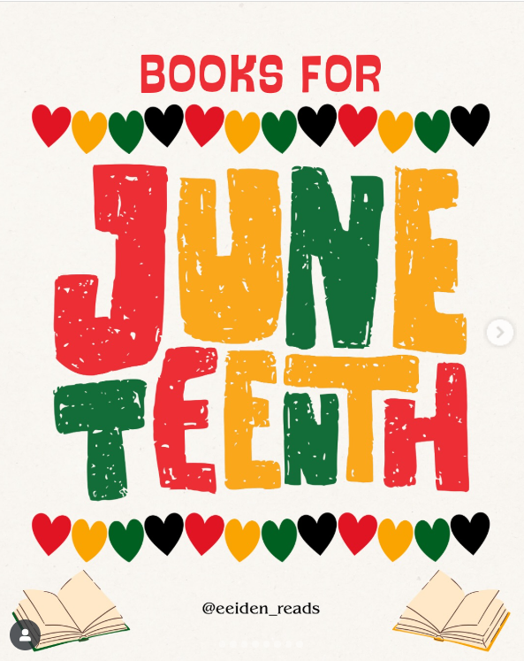 WVUPRESS's tweet image. Happy #Juneteenth
We love this list of Books for Juneteenth by eeiden_reads on Instagram. Full list here 👇
instagram.com/p/DLFIiEOAOvR/…