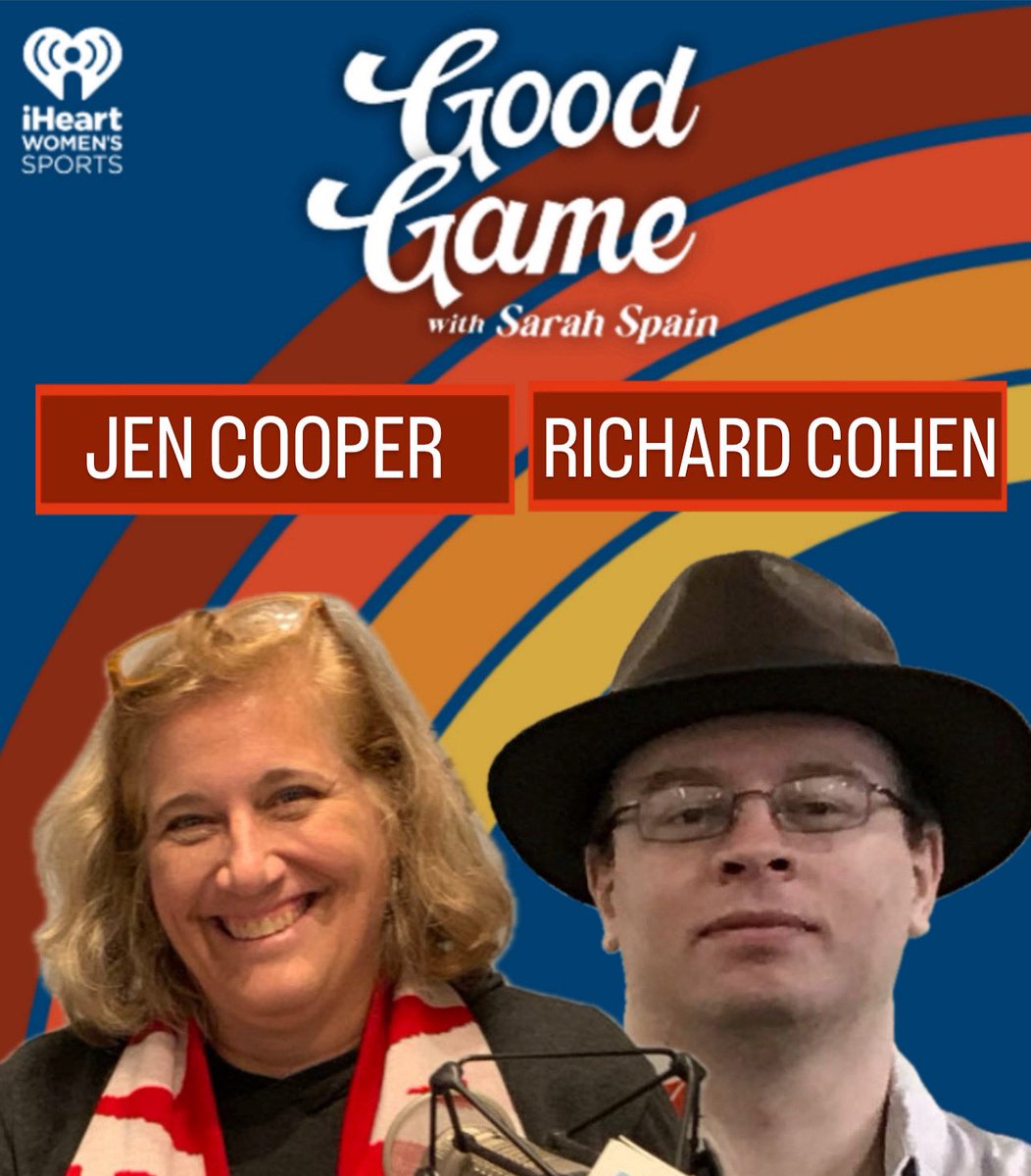Sarah Spain (@sarahspain) on Twitter photo Keeper Notes creator & NWSL historian <a href="/keepernotes/">Keeper Notes</a> & <a href="/herhoopstats/">Her Hoop Stats</a> contributor <a href="/RichardCohen1/">Richard Cohen</a> share their passion for record keeping, why it’s so important for women’s sports leagues to have advanced stats & if they can still watch for fun.
podcasts.apple.com/us/podcast/goo… Keeper Notes creator & NWSL historian <a href="/keepernotes/">Keeper Notes</a> & <a href="/herhoopstats/">Her Hoop Stats</a> contributor <a href="/RichardCohen1/">Richard Cohen</a> share their passion for record keeping, why it’s so important for women’s sports leagues to have advanced stats & if they can still watch for fun.
podcasts.apple.com/us/podcast/goo…