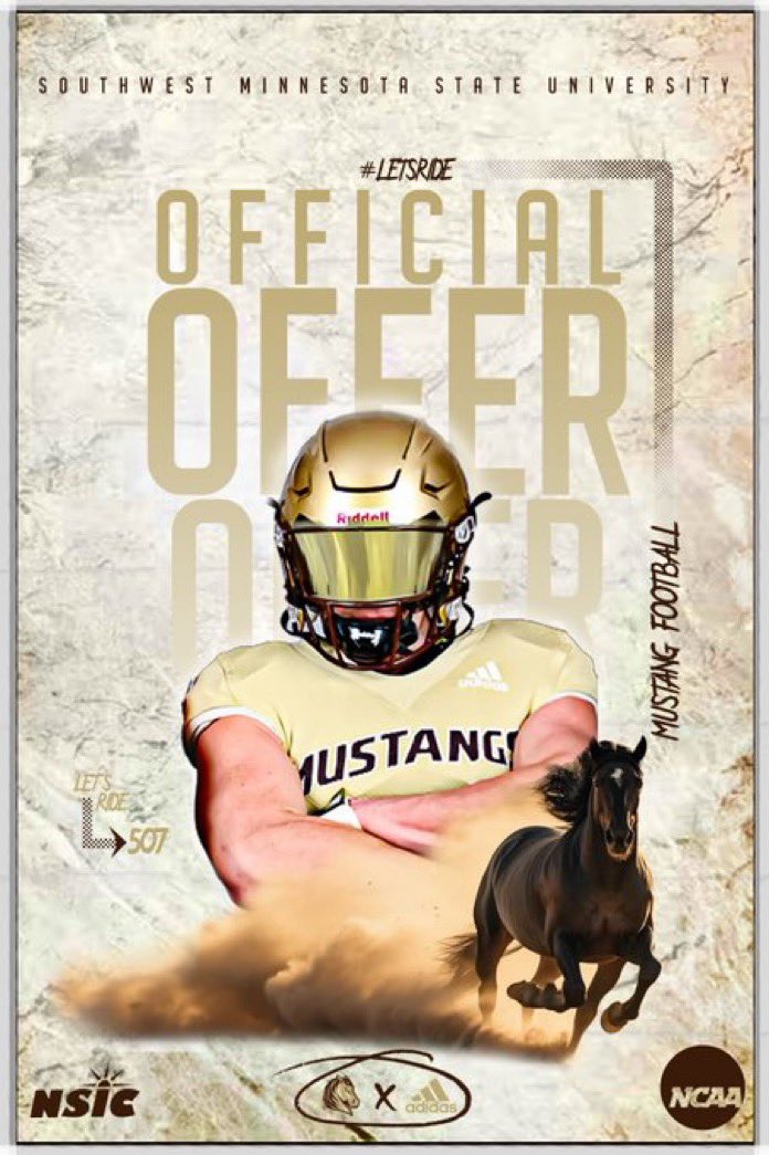 Jackson_connor1's tweet image. After a great phone call with @Coach_Devlin Iβm blessed to recieve an offer from SMSU!
@CatsCoachRiley @MJ_NFLDraft @PrepRedzoneWI @travisWSN