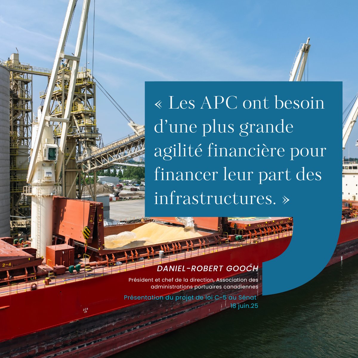 « La création d'un bureau central pour les projets d'intérêt national et l'établissement d’un horaire d'approbation de 2 ans sont des étapes prometteuses vers une plus grande prévisibilité pour les investisseurs, » a déclaré M.Gooch, président/PDG. 
bit.ly/4n467Cl
#SenCA