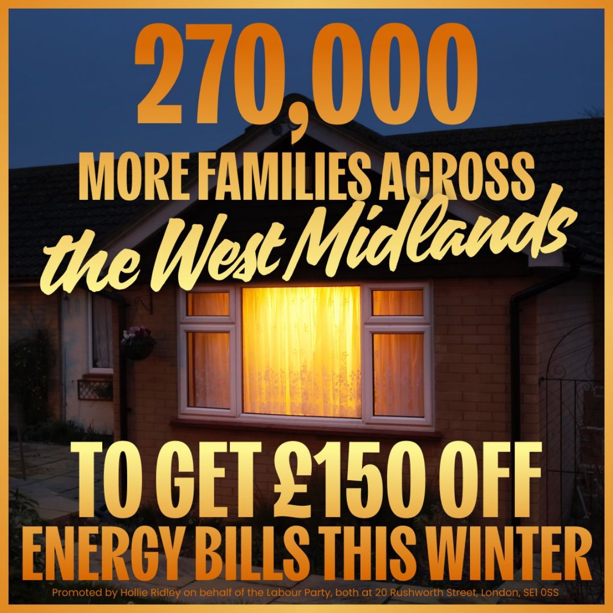 Millions of households will see their energy bills cut by £150 this winter.

#PlanForChange #LabourGovernment #CostOfLiving #EnergyBills