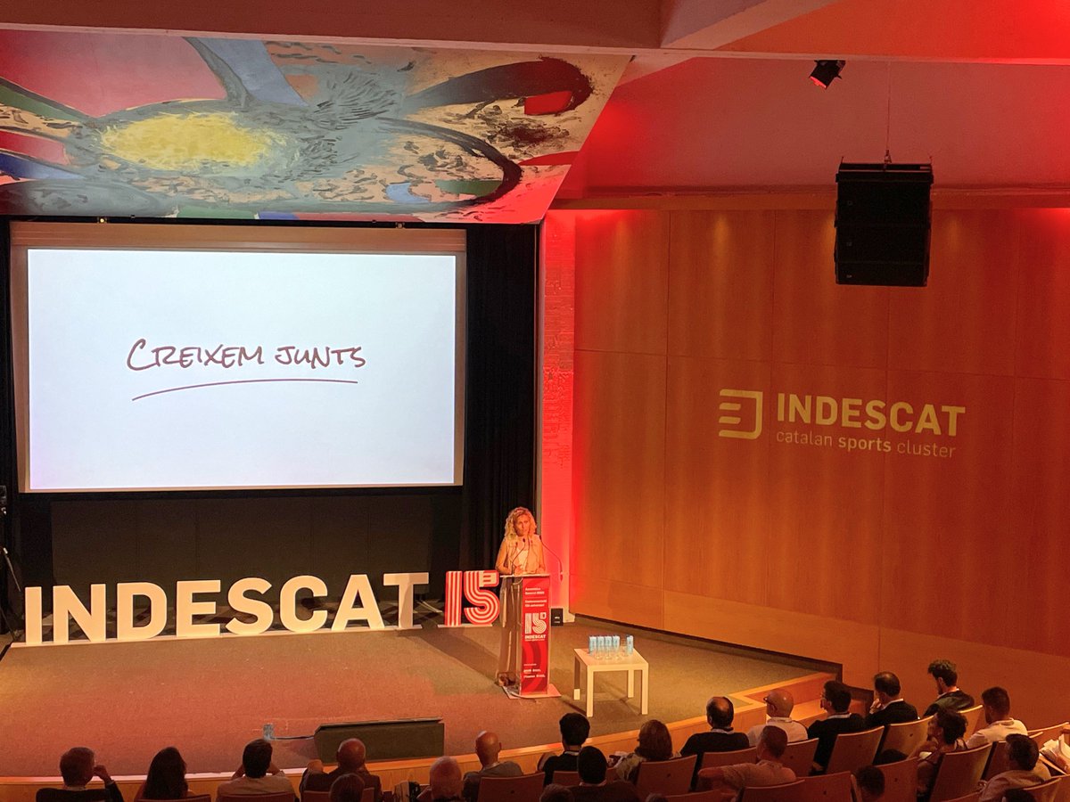 INDESCAT (@indescat) on Twitter photo 📣 Ja ha arrencat, a la <a href="/fundaciomiro/">Fundació Joan Miró, Barcelona</a>, l'#AssembleaINDESCAT25, un dels esdeveniments més importants del clúster que enguany adquireix més rellevància amb l’acte especial de celebració dels #15anysINDESCAT.
Més de 200 persones formareu part d’aquesta gran celebració 👏 Descobreix 📣 Ja ha arrencat, a la <a href="/fundaciomiro/">Fundació Joan Miró, Barcelona</a>, l'#AssembleaINDESCAT25, un dels esdeveniments més importants del clúster que enguany adquireix més rellevància amb l’acte especial de celebració dels #15anysINDESCAT.
Més de 200 persones formareu part d’aquesta gran celebració 👏 Descobreix