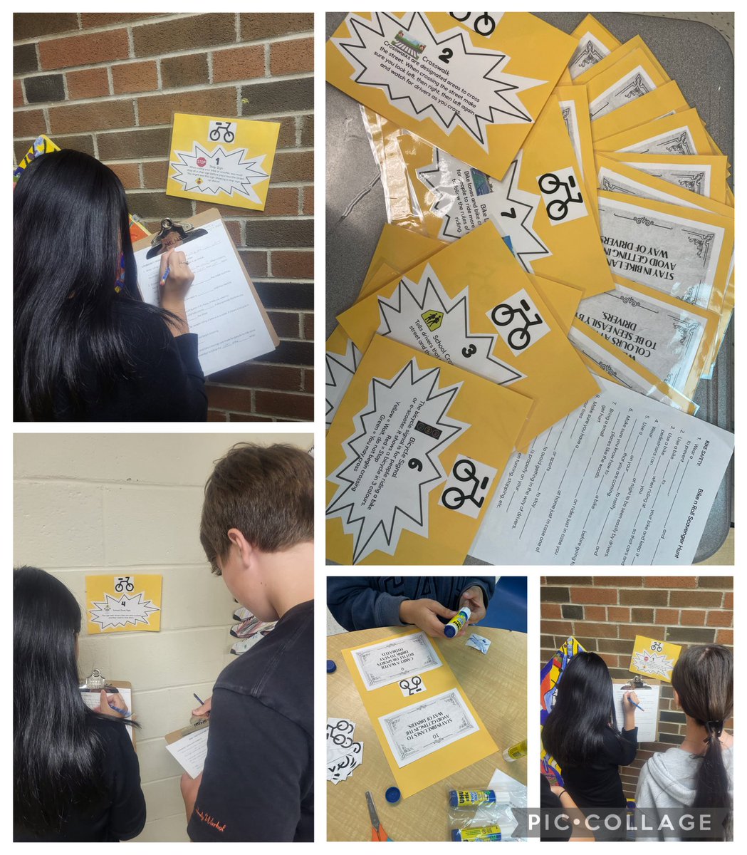 Mrs. Isaac (She/Her) (@mrs_a_isaac) on Twitter photo Today the students <a href="/StAlfred_dpcdsb/">St. Alfred School</a> completed a #BikeSafety scavenger hunt around the school. š²š²
Grade 4 Student- āIt was so fun! I loved walking around the school to find the facts.ā <a href="/citymississauga/">City of Mississauga</a> #BiketoSchoolWeek Today the students <a href="/StAlfred_dpcdsb/">St. Alfred School</a> completed a #BikeSafety scavenger hunt around the school. š²š²
Grade 4 Student- āIt was so fun! I loved walking around the school to find the facts.ā <a href="/citymississauga/">City of Mississauga</a> #BiketoSchoolWeek