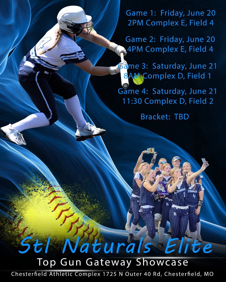 Back at it this weekend out in Chesterfield MO for the Top Gun Gateway Showdown!  Pool play schedule below!