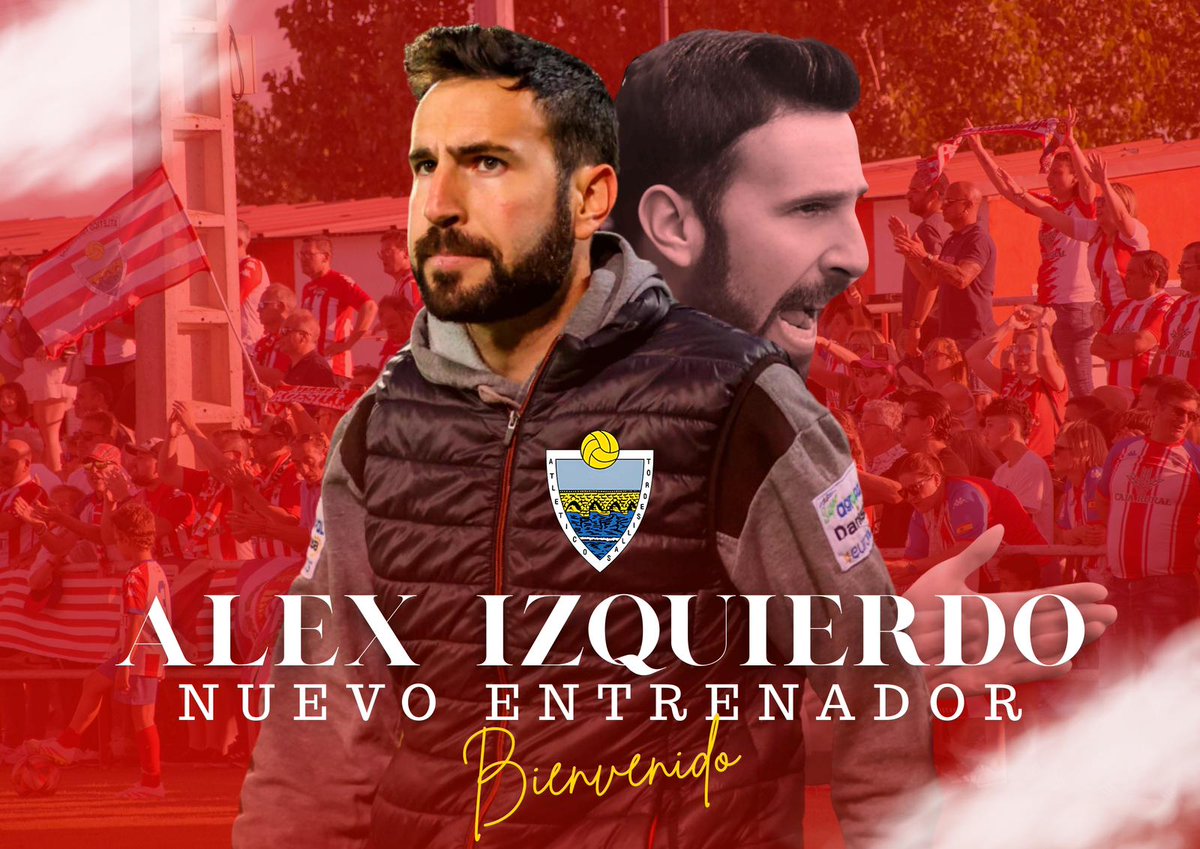 Atlético Tordesillas (@atcotordesillas) on Twitter photo ℹ️ Álex Izquierdo nuevo entrenador del <a href="/AtcoTordesillas/">Atlético Tordesillas</a>
Pese a su juventud, el entrenador arandino cuenta con gran experiencia en la categoría y entre sus logros está un ascenso a 2ªRFEF y una gran participación en Copa del Rey.
¡Bienvenido y suerte, Álex!
#VamosTorde💪🏽 ℹ️ Álex Izquierdo nuevo entrenador del <a href="/AtcoTordesillas/">Atlético Tordesillas</a>
Pese a su juventud, el entrenador arandino cuenta con gran experiencia en la categoría y entre sus logros está un ascenso a 2ªRFEF y una gran participación en Copa del Rey.
¡Bienvenido y suerte, Álex!
#VamosTorde💪🏽