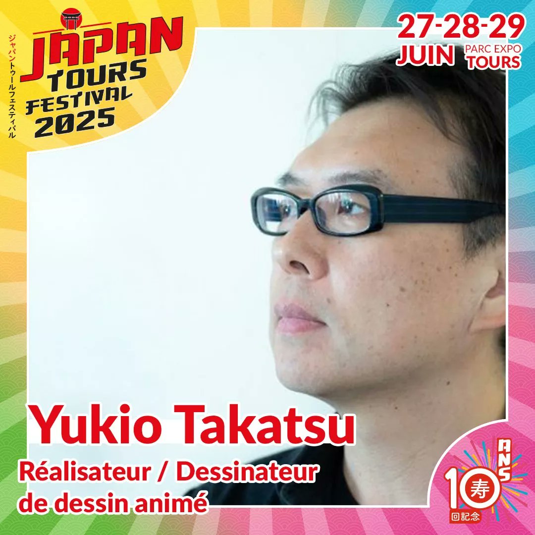 PersonaFrance's tweet image. Avis aux futurs visiteurs de @JapanTours37 : L'animateur Yukio Takatsu sera l'un des invités de l'édition 2025 qui aura lieu le week-end prochain !
Véritable créateur de génériques, il s'est notamment occupé du mythique opening de Persona 3 dans sa version classique !