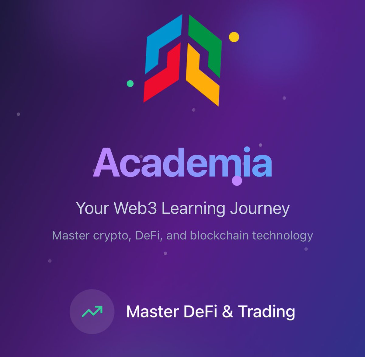 Academia will likely be my first Startup I’ll be shipping 

Easy to become a CEO &amp; Founder with a $0 evaluation in web3

Scaling is what differentiates you from the rest. 

The First African DeFi Academy App

Building 🧡